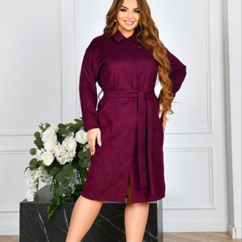 Платье Iren Veles (46-56) 1025 wine (деми) Iren Veles 1025 wine