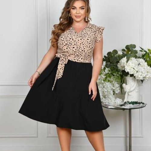 Платье Iren Veles (50-56) 1026 beige (лето) Iren Veles 1026 beige