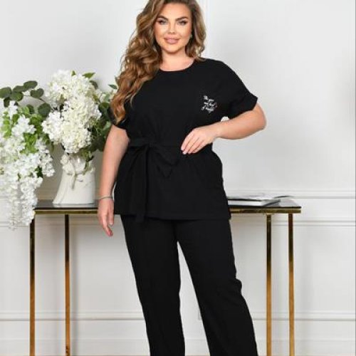 Костюм Iren Veles (50-56) 1451 black (лето) Iren Veles 1451 black