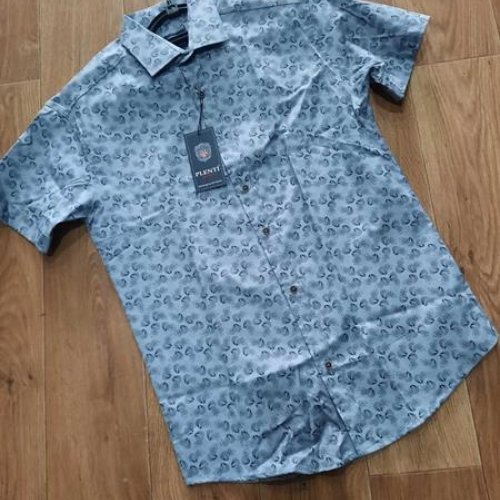 Рубашка Mary Poppins (S-2XL) 4073 l.blue (лето) Mary Poppins 4073 l.blue