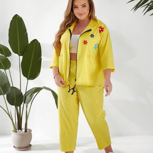 Костюм спорт BAT (54-58) 359 yellow (лето) BAT 359 yellow