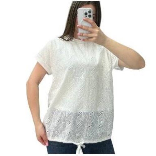 Футболка LeVisha (48-56) 25045 white (лето) LeVisha 25045 white