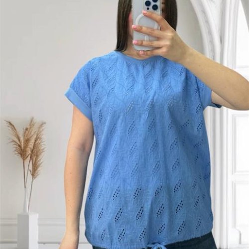 Футболка LeVisha (48-56) 25045 l.blue (лето) LeVisha 25045 l.blue