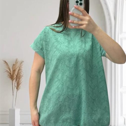 Футболка LeVisha (48-56) 25044 mint (лето) LeVisha 25044 mint