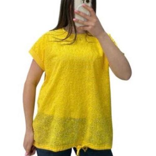 Футболка LeVisha (48-56) 25044 yellow (лето) LeVisha 25044 yellow