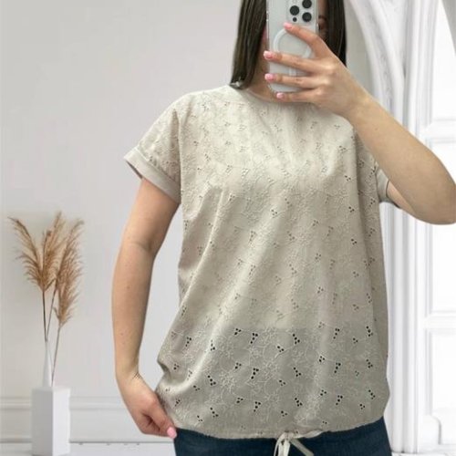 Футболка LeVisha (48-56) 25046 beige (лето) LeVisha 25046 beige