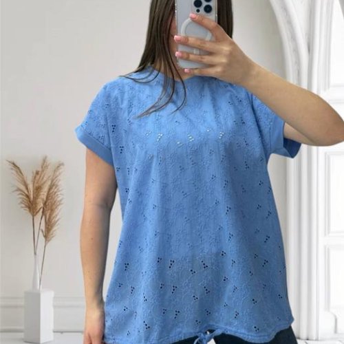 Футболка LeVisha (48-56) 25046 l.blue (лето) LeVisha 25046 l.blue
