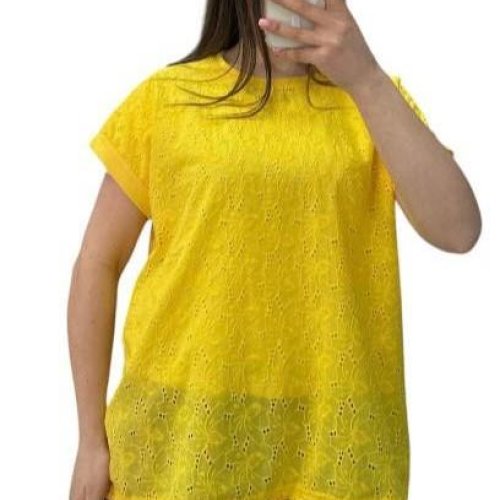Футболка LeVisha (48-56) 25046 yellow (лето) LeVisha 25046 yellow