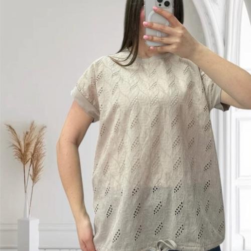 Футболка Shipi (48-56) 25045 beige (лето) Shipi 25045 beige