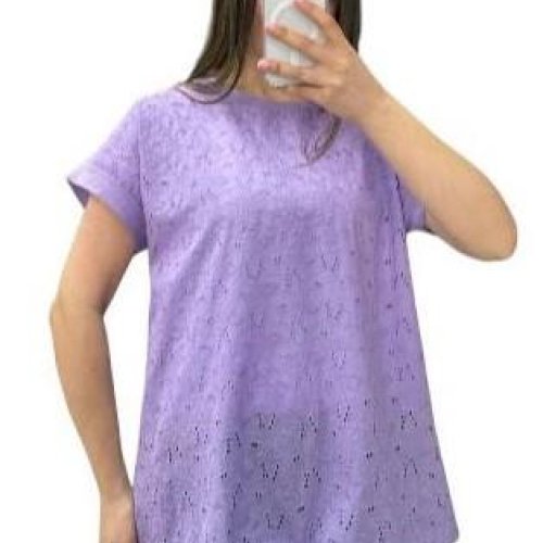 Футболка G.L.S.A (48-56) 25046 lilac (лето) G.L.S.A 25046 lilac