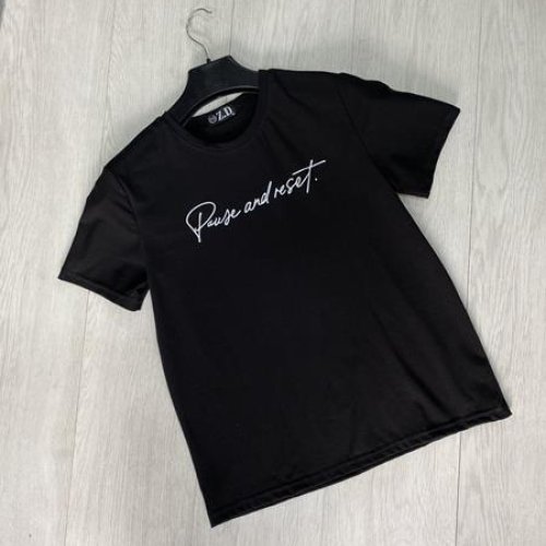 Футболка sss Annet (S-2XL) AZ0030 black (лето) sss Annet AZ0030 black