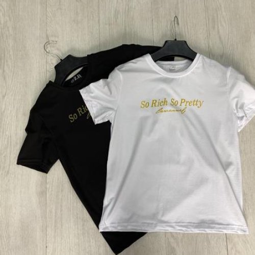 Футболка sss Annet (S-2XL) AZ0033 black (лето) sss Annet AZ0033 black