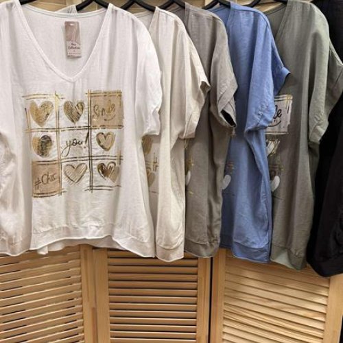 Футболка Emsweekis (48-52) E100 beige (лето) Emsweekis E100 beige