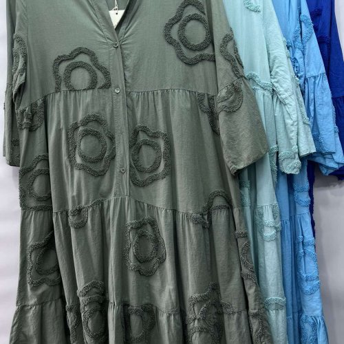 Платье Emsweekis (48-52) E273 l.blue (лето) Emsweekis E273 l.blue