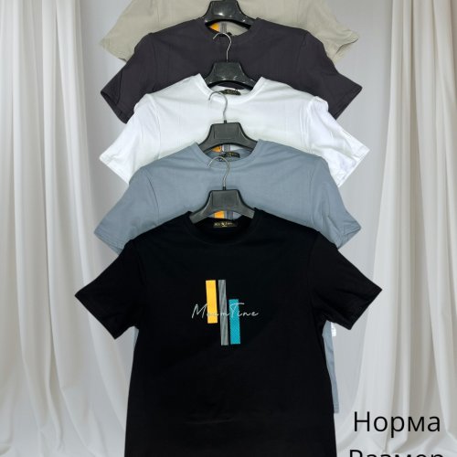 Футболка Hai (48-56) H140 d.grey (лето) Hai H140 d.grey