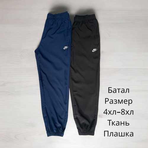 Штаны спорт Hai (4XL-8XL) H202 navy (деми) Hai H202 navy