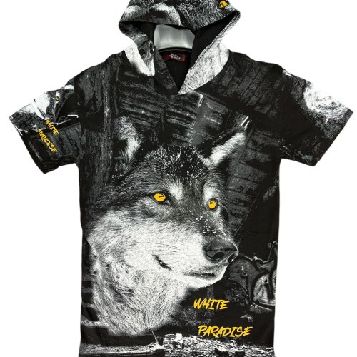 Футболка Hai (S-2XL) H22 black (лето) Hai H22 black