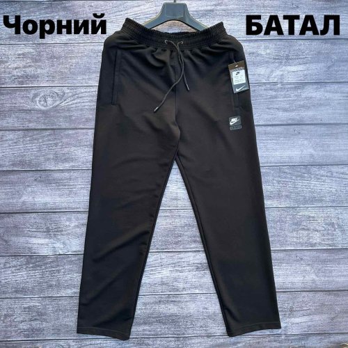 Штаны спорт Hai (4XL-8XL) H225 black (деми) Hai H225 black