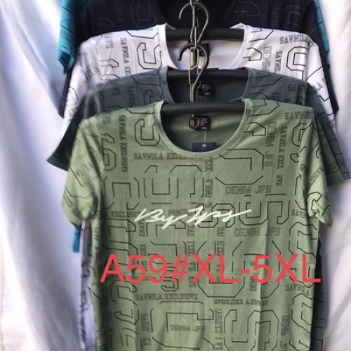 Футболка Punky (XL-5XL) A59 mix (лето) Punky A59 mix