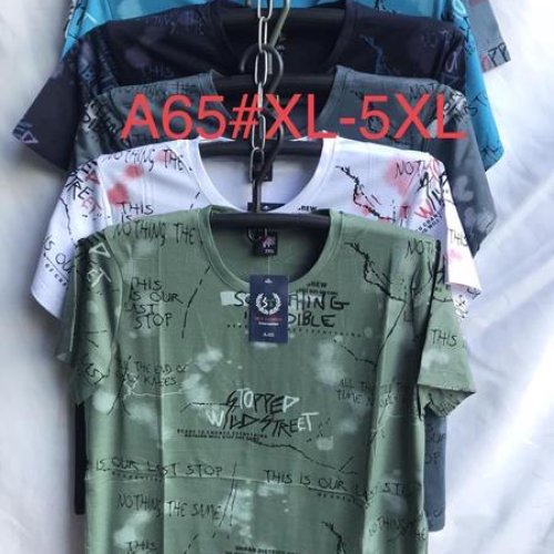 Футболка Punky (XL-5XL) A65 mix (лето) Punky A65 mix