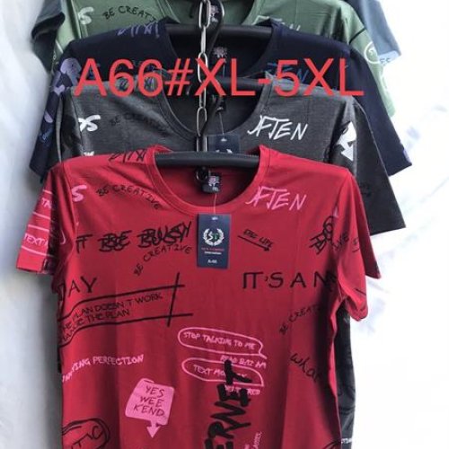 Футболка Punky (XL-5XL) A66 mix (лето) Punky A66 mix