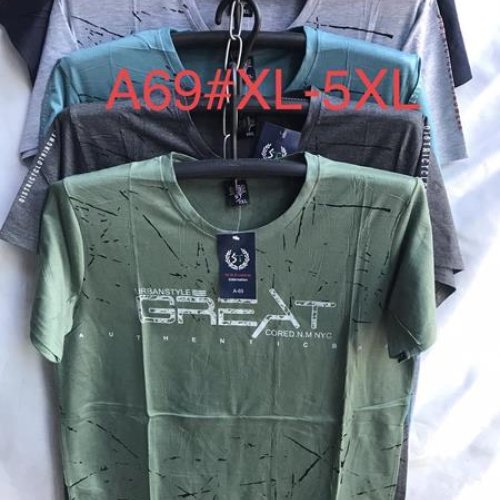 Футболка Punky (XL-5XL) A69 mix (лето) Punky A69 mix