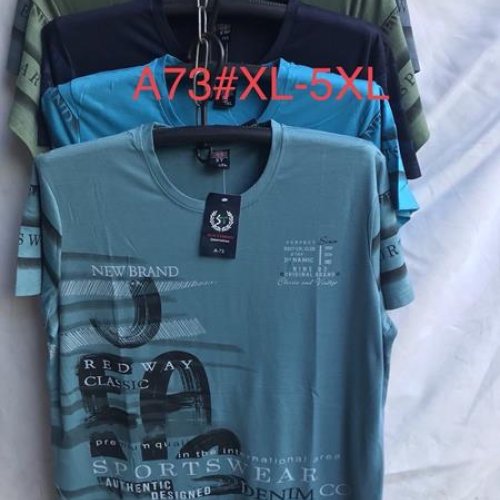 Футболка Punky (XL-5XL) A73 mix (лето) Punky A73 mix