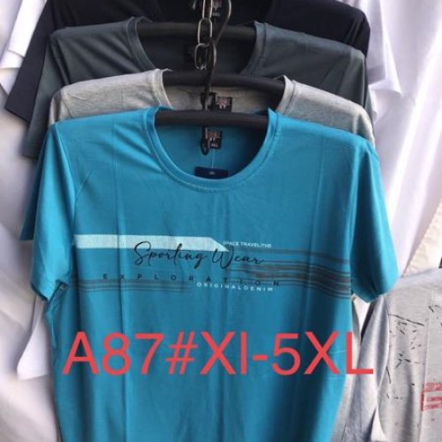 Футболка Punky (XL-5XL) A87 mix (лето) Punky A87 mix