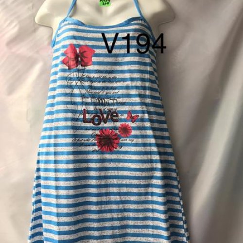 Ночнушка Punky (XL-5XL) V194 l.blue (лето) Punky V194 l.blue