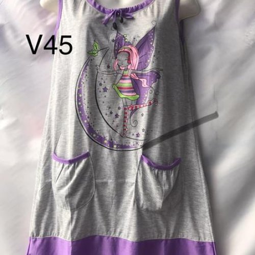 Ночнушка Punky (XL-5XL) V45 grey (лето) Punky V45 grey