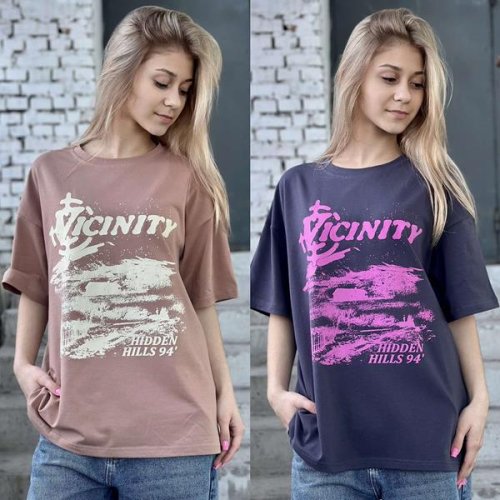 Футболка Karolina (34-42) KR52 d.grey (лето) Karolina KR52 d.grey