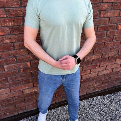Футболка Nik (M-3XL) 55940 mint (лето) Nik 55940 mint