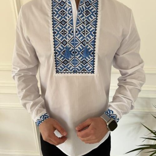 Вышиванка Nik (13-16) 55962 white (деми) Nik 55962 white