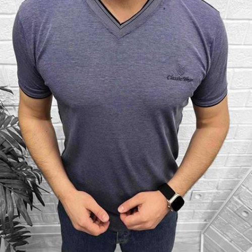 Футболка Nik (3XL-6XL) 55991 navy (лето) Nik 55991 navy