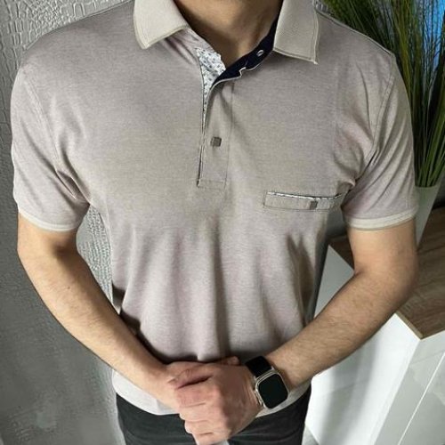 Футболка Nik (6XL-9XL) 56026 l.grey (лето) Nik 56026 l.grey