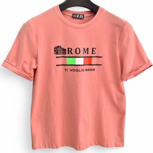 Футболка Zalov (S-2XL) ZV3 pink (лето) Zalov ZV3 pink
