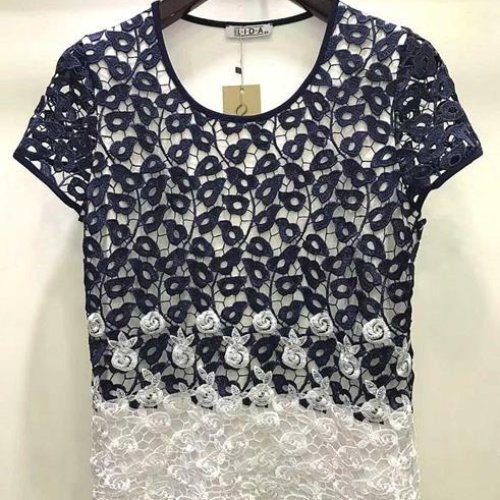 Футболка LIDA (50) 1651-8 navy (лето) LIDA 1651-8 navy