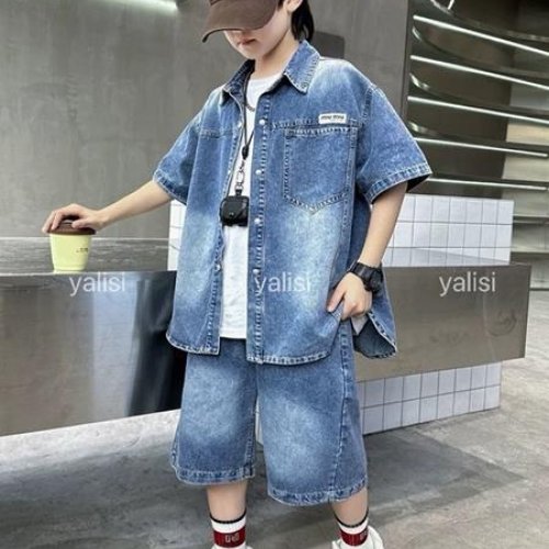 Костюм Yalisi (110-150) 25823 blue (лето) Yalisi 25823 blue