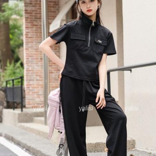 Костюм Yalisi (130-170) 89037 black (лето) Yalisi 89037 black