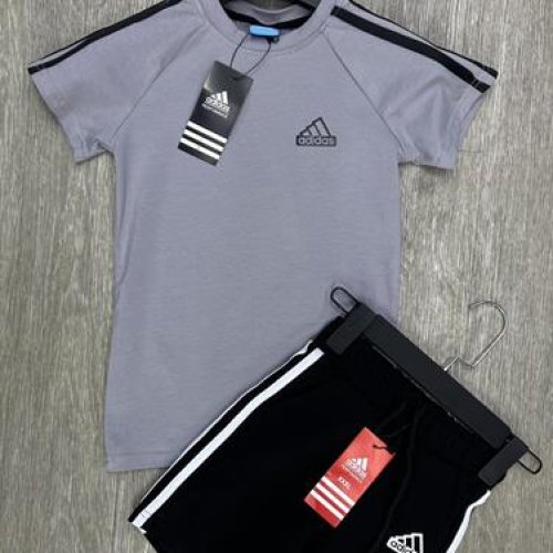 Костюм MirWear kids (4-8) 81-1 grey-black (лето) MirWear kids 81-1 grey-black