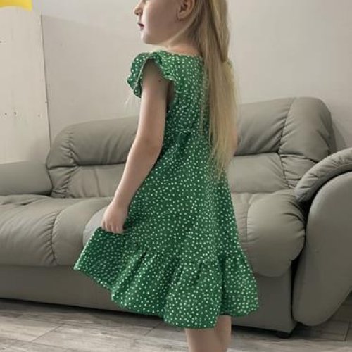 Платье iBamBino (98-122) IB275 green (лето) iBamBino IB275 green