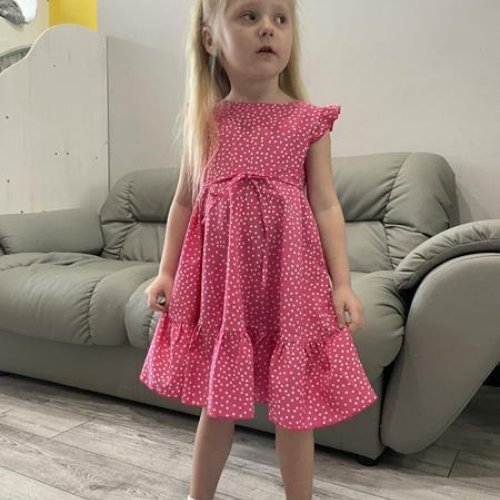 Платье iBamBino (98-122) IB276 pink (лето) iBamBino IB276 pink