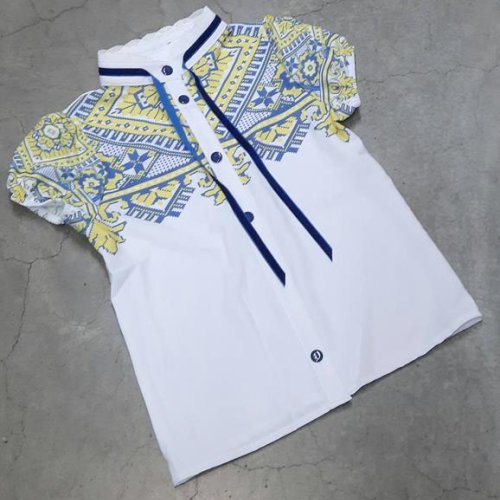 Вышиванка Diden (116-164) DD1 white (лето) Diden DD1 white