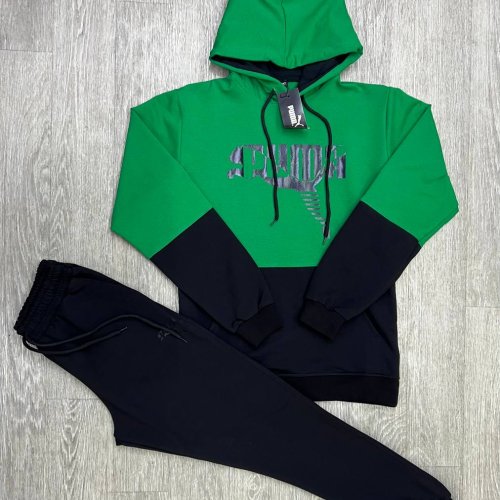 Костюм спорт MirWear (M-3XL) 254-1 green (деми) MirWear 254-1 green