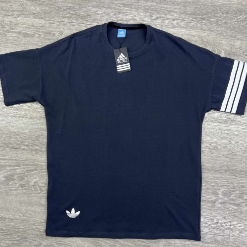 Футболка MirWear (L-3XL) 282-1 navy (лето) MirWear 282-1 navy