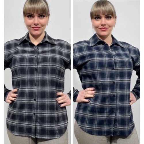 Рубашка Loyard (2XL-5XL) 505 navy (деми) Loyard 505 navy