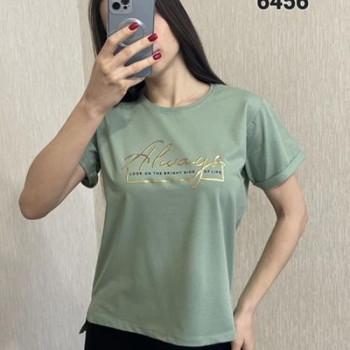 Футболка FSN (42-48) 6465 mint (лето) FSN 6465 mint