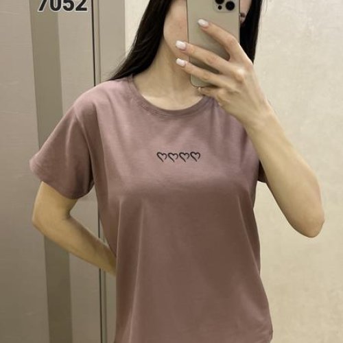 Футболка FSN (46-52) 7052 brown (лето) FSN 7052 brown