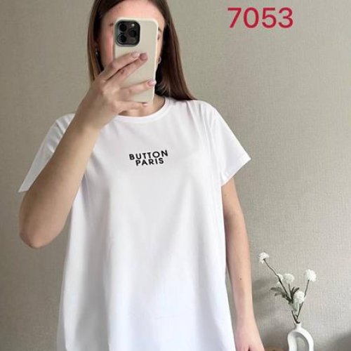 Футболка FSN (46-52) 7053 white (лето) FSN 7053 white