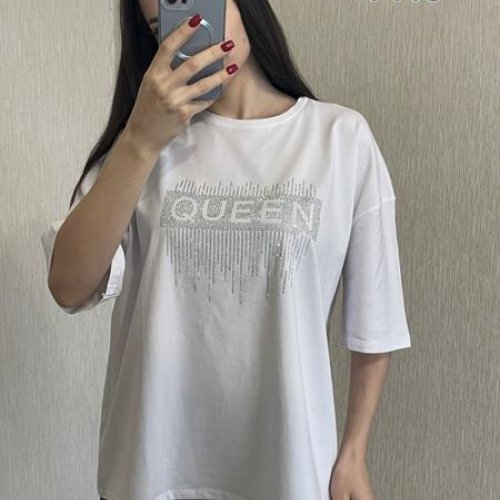 Футболка FSN (54-60) 7118 white (лето) FSN 7118 white